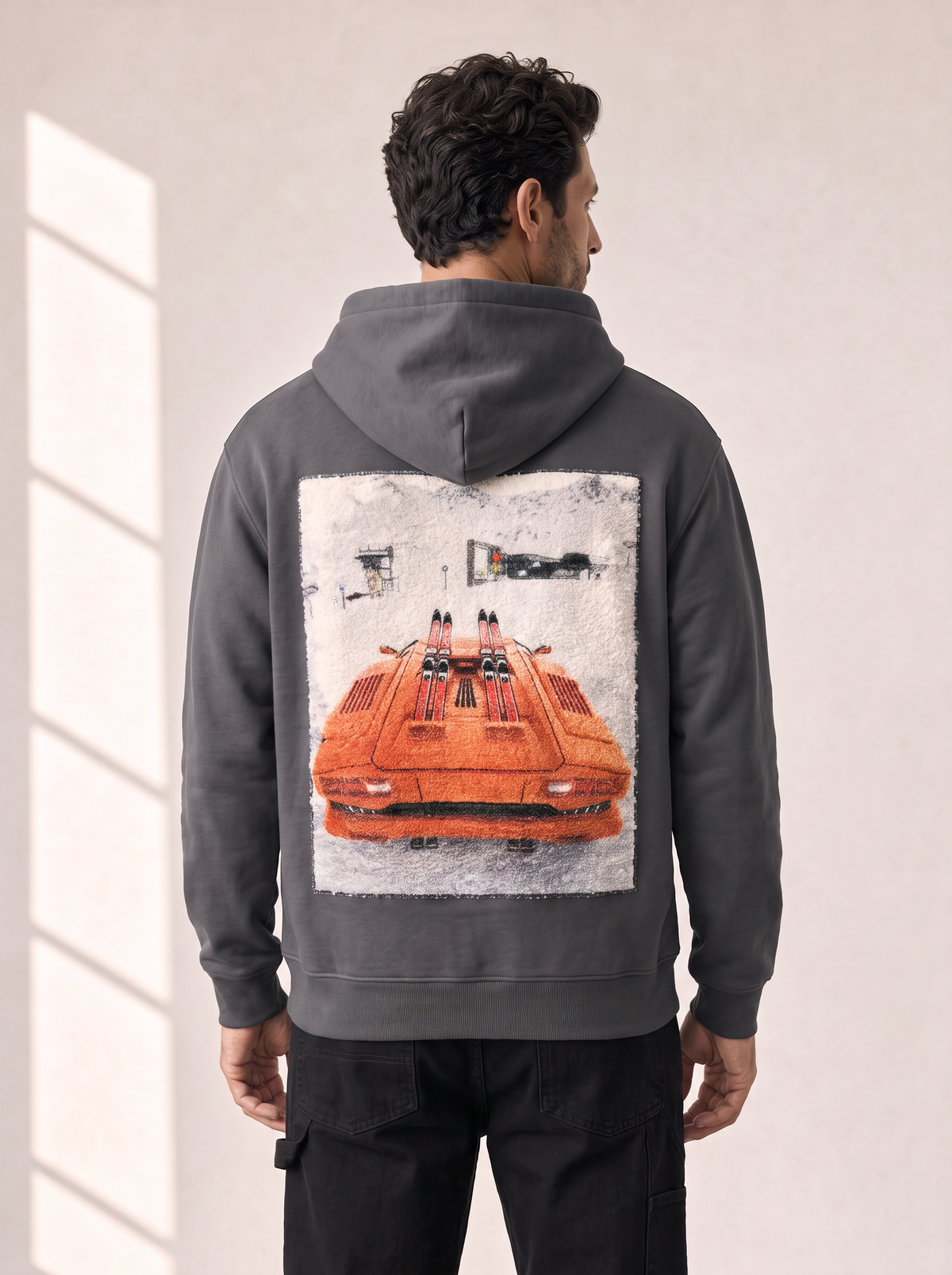 ORANGE JUICE MOUTON PRINT HOODIE - BASTILLE – ANTRAX - Rear Artwork Hero