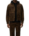 MARCHALL AOP CORD JACKET - LES DEUX