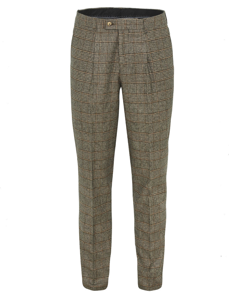 MARK PLEATED PANT - SAND