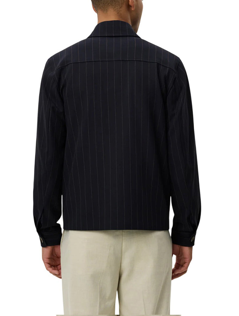 MARSEILLE PINSTRIPE HYBRID JACKET - LES DEUX
