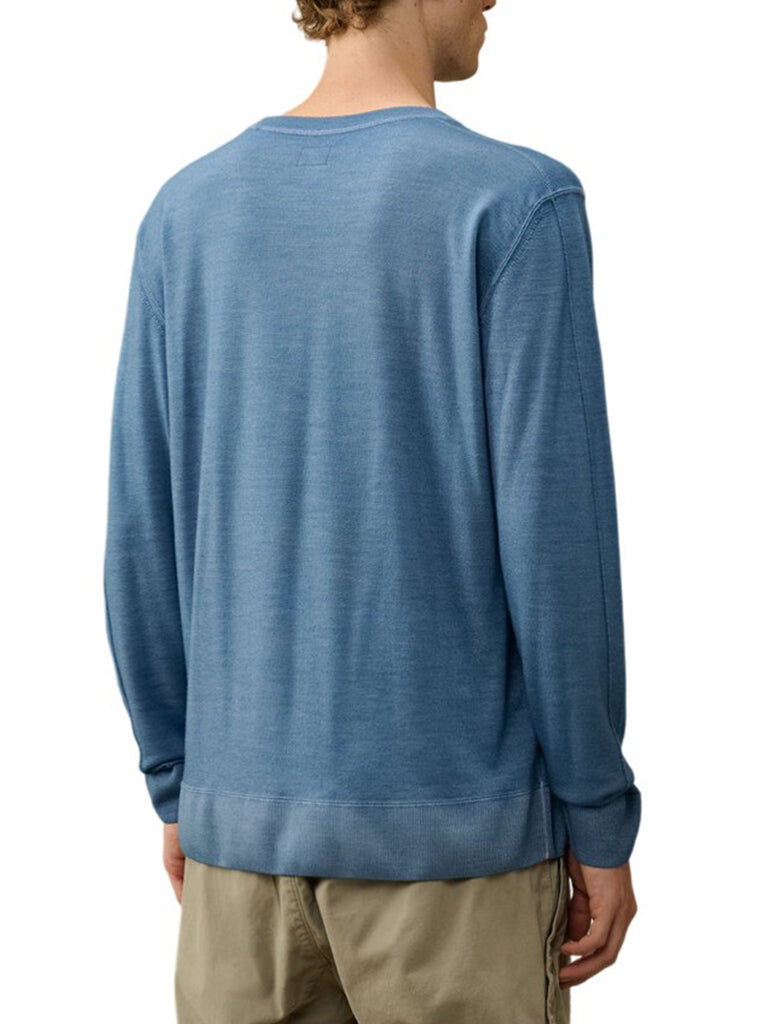 MERINO FAST DYED CREWNECK - CP COMPANY