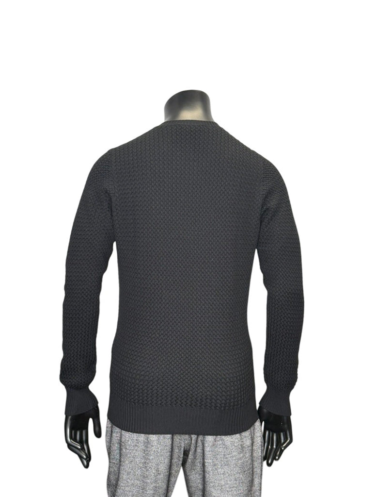 MICRO CABLE CREW NECK - GRAN SASSO