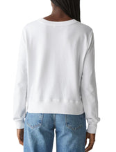 Load image into Gallery viewer, Morgan Embroidered Heart Crew Top - MICHAEL STARS
