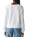 Morgan Embroidered Heart Crew Top - MICHAEL STARS