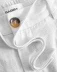 NAPOLI 19 SIDE LINEN PANTS - GABBA