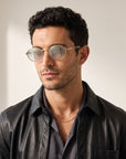 Vintage Frames Pac Double Rope Edition 18KT Two-Tone Gold – Flash Grail – YELLOW / WHITE GOLD / FLASH GRAIL - Grafic model portrait