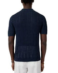ODIN TEXTURED LINEN POLO - JOHN VARVATOS