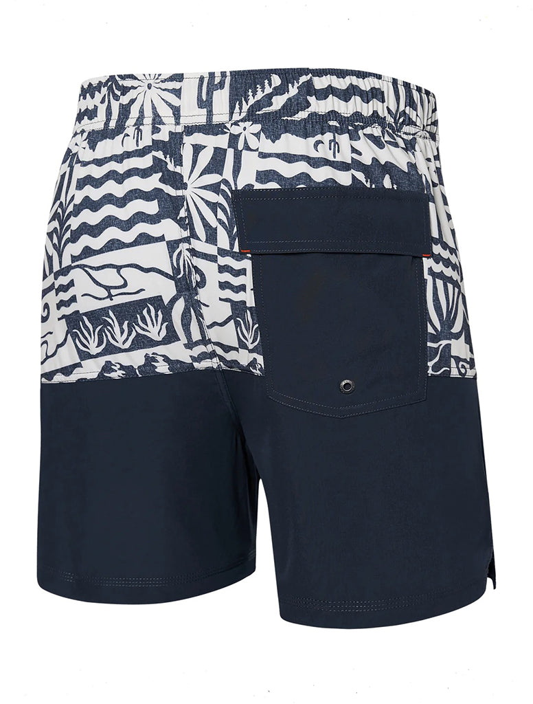 OH BUOY 5INCH SWIM TRUNKS - SAXX