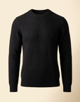CHAINLINK CREWNECK – BLACK - Ghost Front