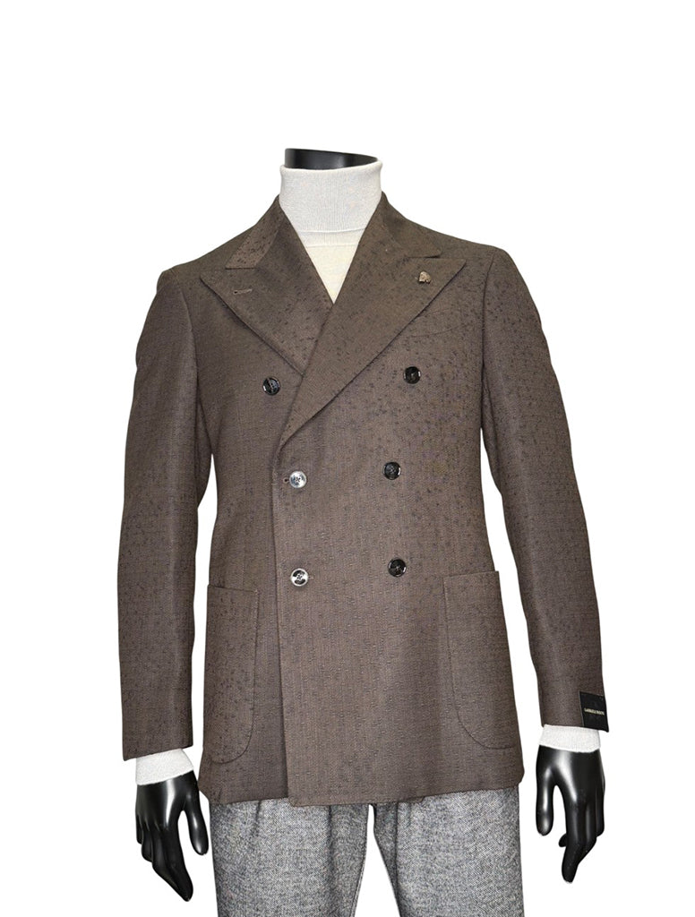 OVERSIZED PEAK DB TEXTURED JACKET - GABRIELE PASINI