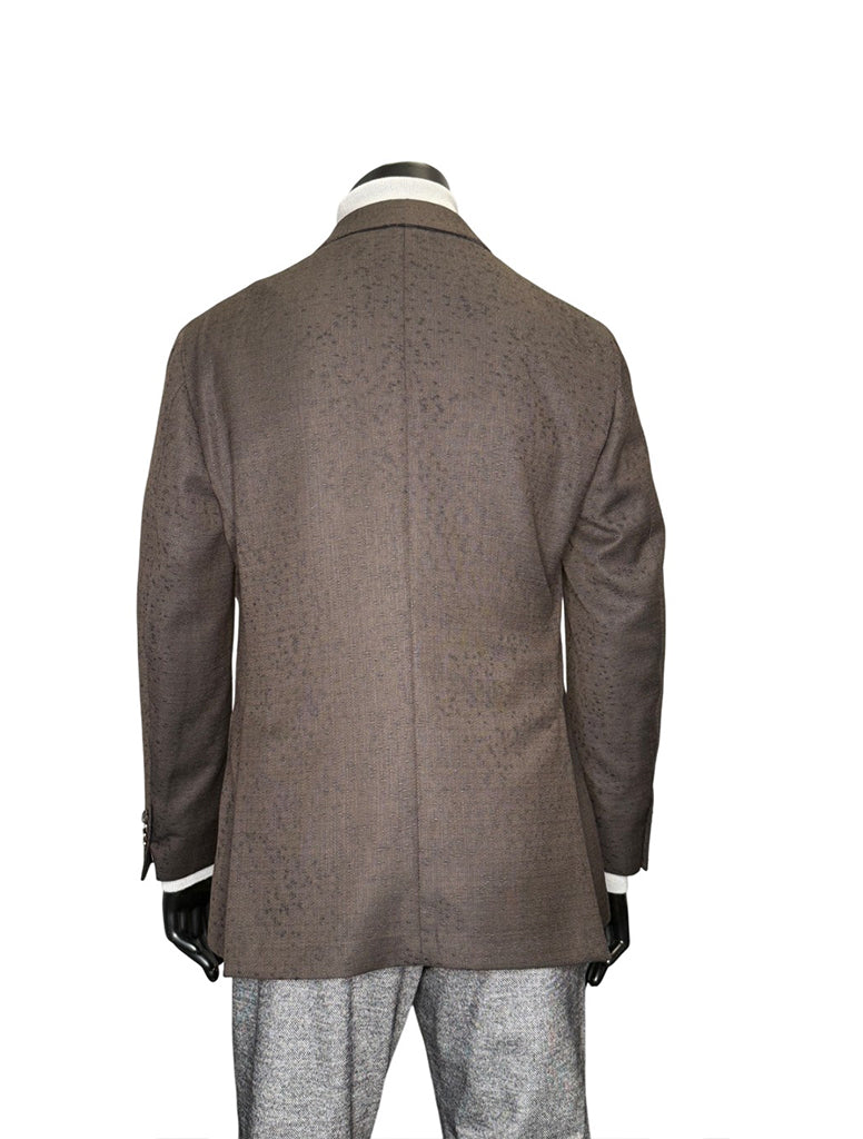 OVERSIZED PEAK DB TEXTURED JACKET - GABRIELE PASINI