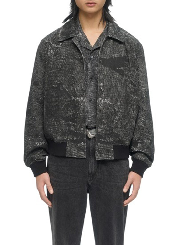 PAINTED COTTON BOMBER - DOM REBEL