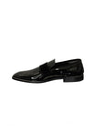 PATENT LEATHER WITH VELVET TRIM DRESS SHOE - DEBONAIR