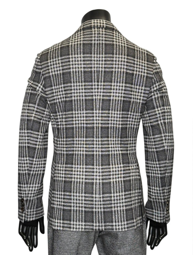 PEAK LAPEL PATCH POCKET BLAZER - FUGATO