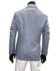 PEAK LAPEL PATCH POCKET BLAZER - DEBONAIR