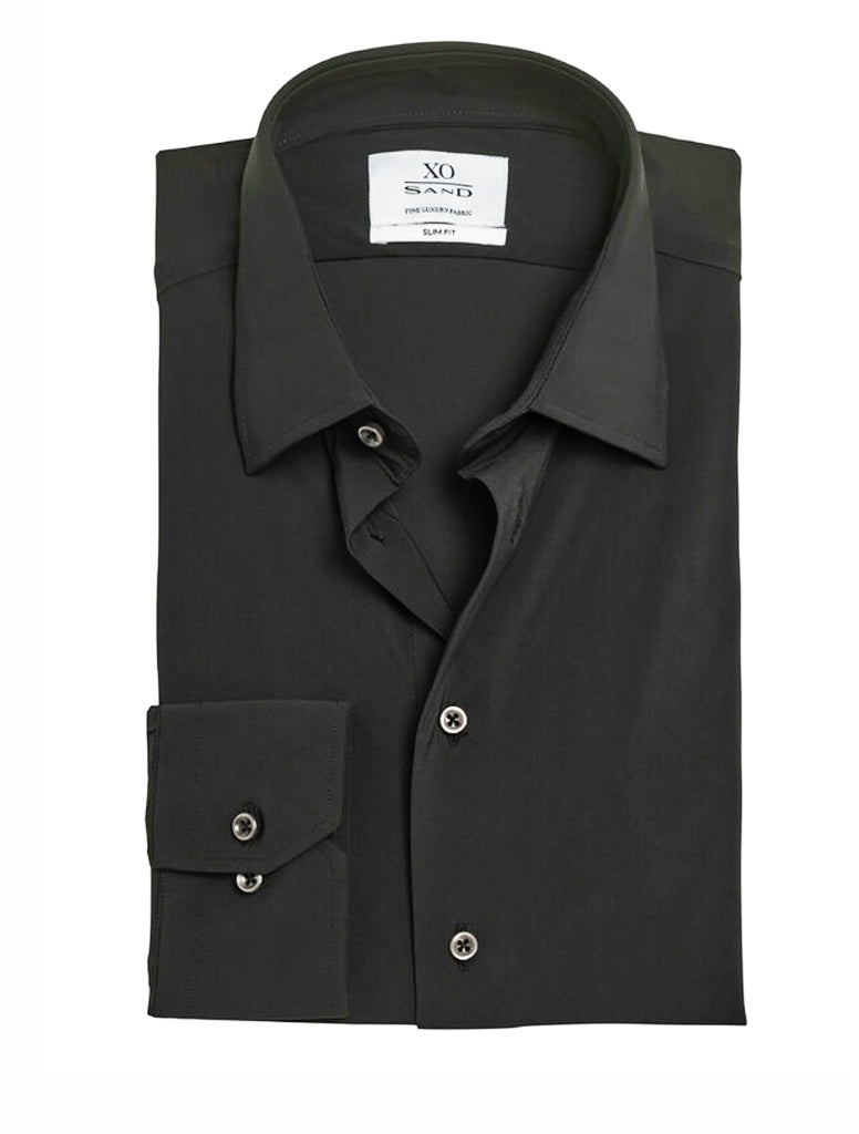 PERFORMANCE STRETCH DRESS SHIRT - SAND