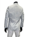 PIN STRIPE PATCH POCKET BLAZER - DEBONAIR
