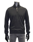 QUARTER ZIP KNIT - FERRANTE
