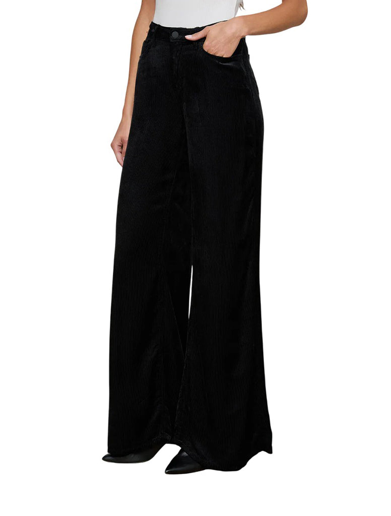 quincy wide leg black lagence