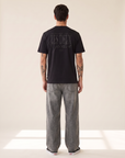 GOODS T-SHIRT - LES DEUX – BLACK - Full Back Model