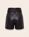 Virelle Short – BLACK - Ghost Mannequin Back