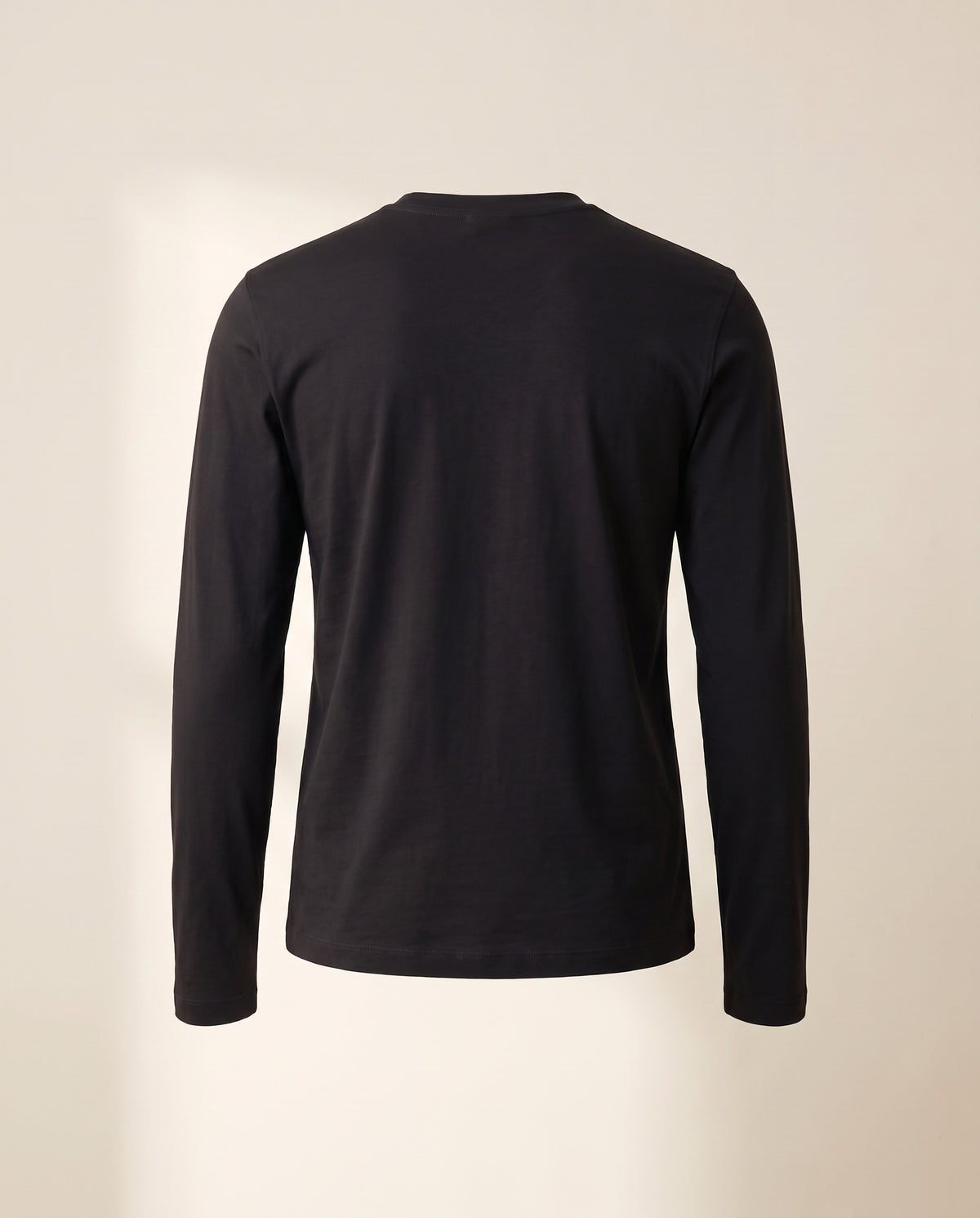 Circolo 1901 Cashmere-Touch Long-Sleeve Crewneck – BLACK - Ghost Back