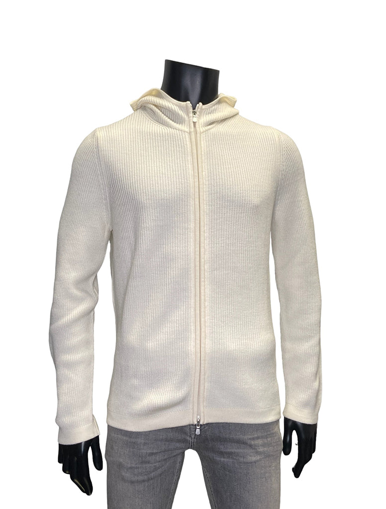 RAINWOOL ZIP HOODIE - GRAN SASSO
