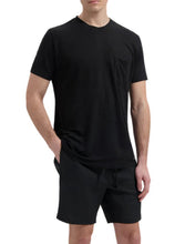 Load image into Gallery viewer, REESE LINEN POCKET T-SHIRT - WAHTS
