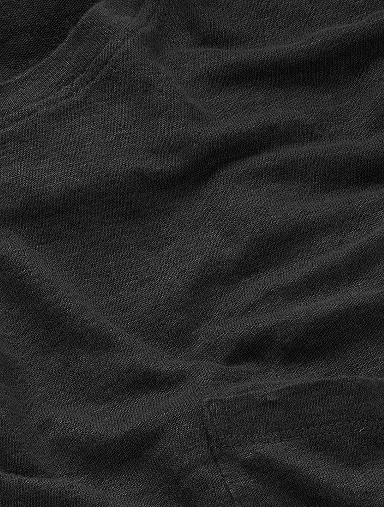 REESE LINEN POCKET T-SHIRT - WAHTS