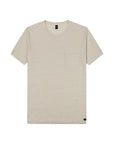 REESE LINEN POCKET T-SHIRT - WAHTS