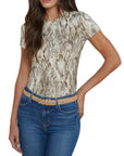 RESSI S/S CREW SNAKE  - L'AGENCE