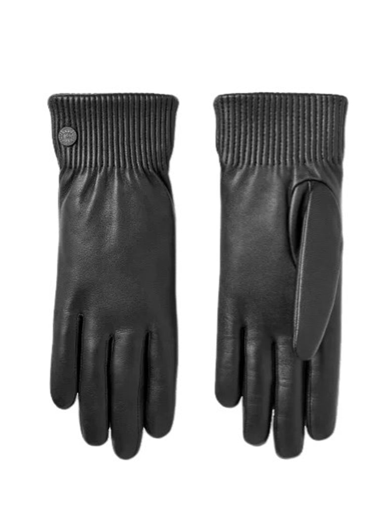 Leather Glove Ribbed Luxe - CANADA GOOSE