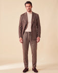 FRADI SLJ Jogger2 Trousers – BROWN - Full Three Quarter