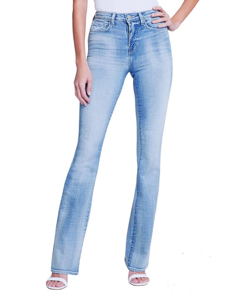 Selma Highrise Sleek Baby Boot Jeans - L’AGENCE