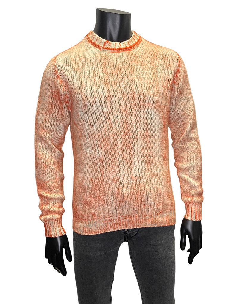 SHAVED CREWNECK DYED - AROVESCIO