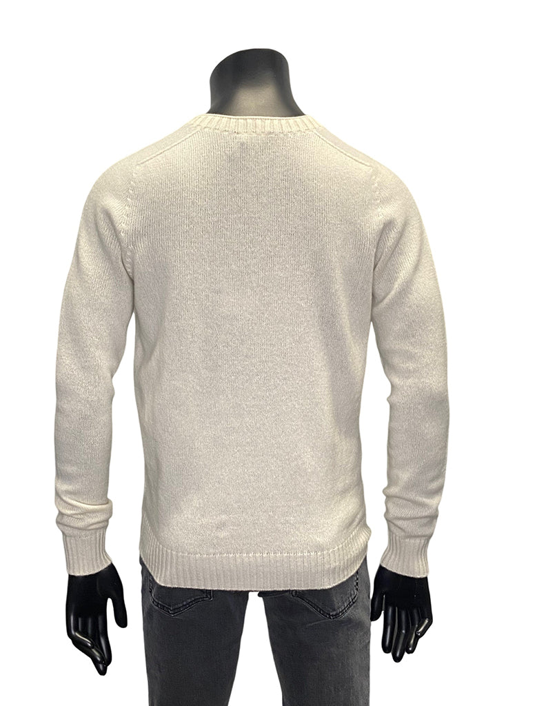 SHAVED CREWNECK KNIT - AROVESCIO