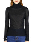 Sheer Mockneck - AUTUMN CASHMERE