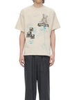 SKETCHED CREWNECK T-SHIRT - DOM REBEL