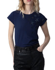 Skinny Rain Strass T-Shirt - ZADIG & VOLTAIRE