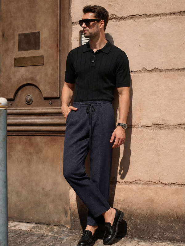 TERRY DROPSTITCH POLO - GRAN SASSO