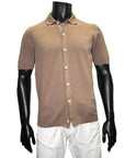 SS PERFORATED KNIT SHIRT - FERRANTE