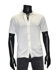 SS PERFORATED KNIT SHIRT - FERRANTE