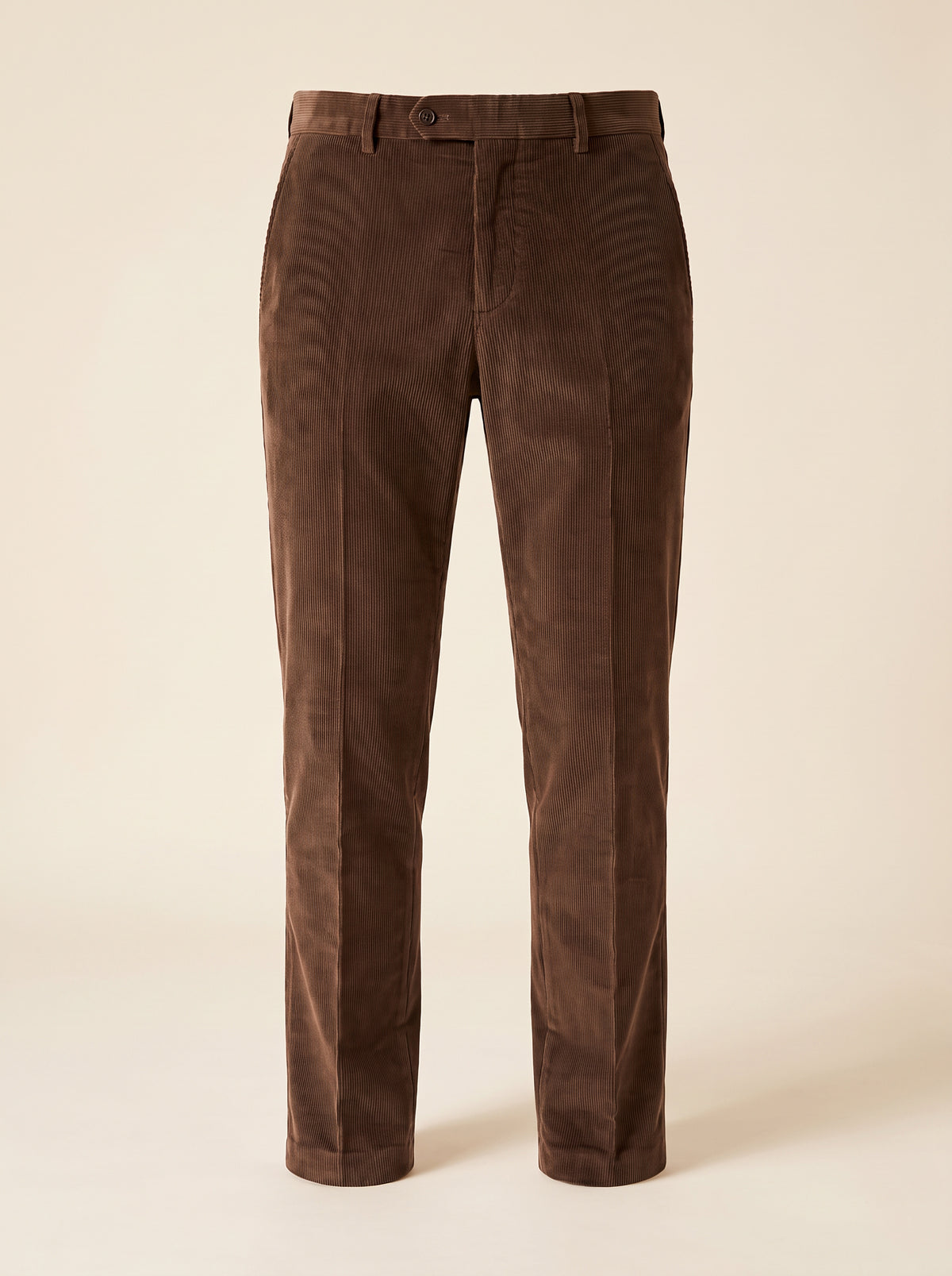 Brandon Corduroy Trousers – SAND – DARK BROWN - Ghost Front