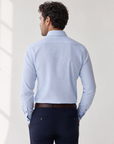 SAND Performance Dobby Shirt – BLUE - Hero Back