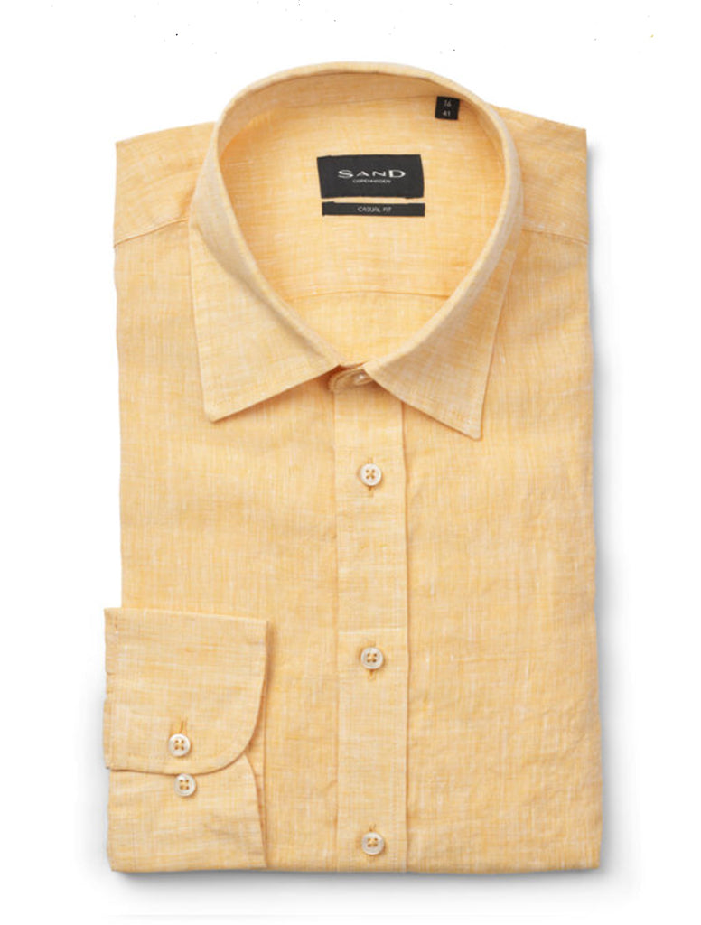 STATE N LINEN SHIRT - SAND