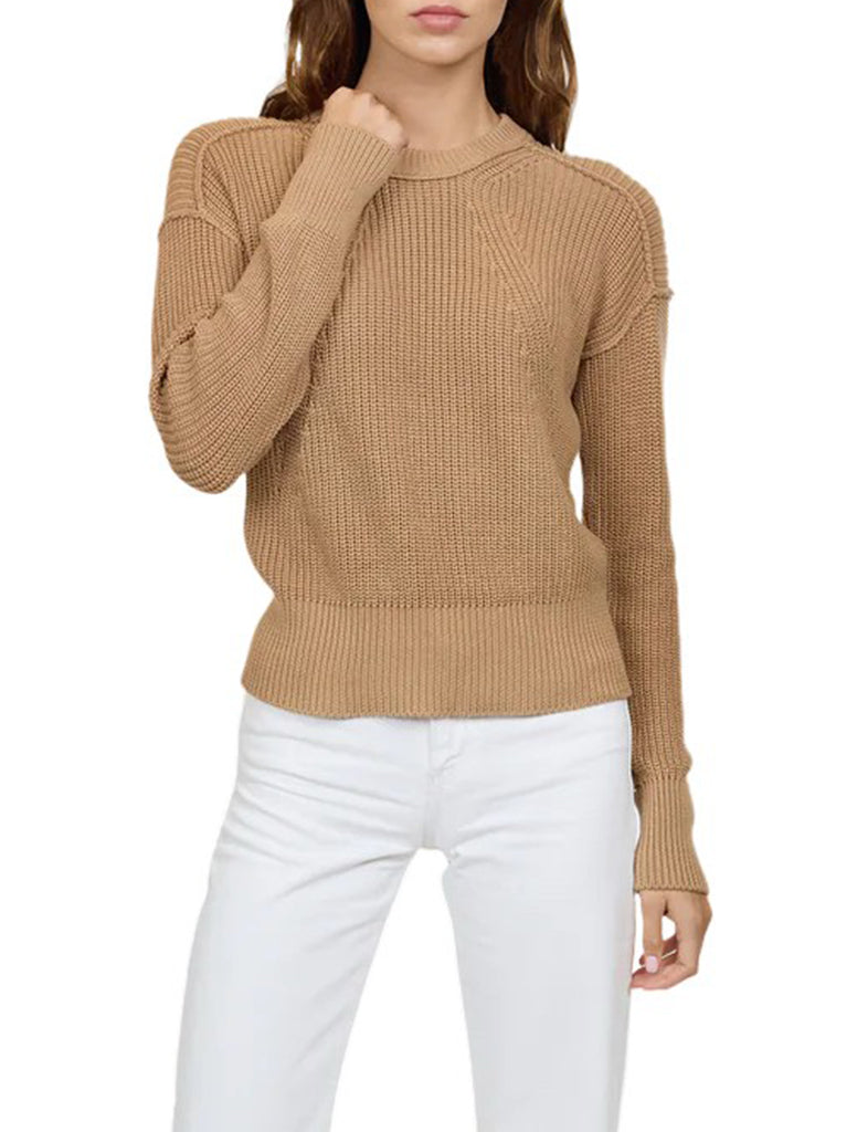 Stitch Detail Pullover - AUTUMN CASHMERE