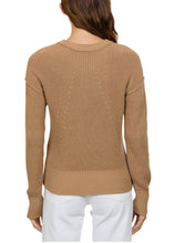 Load image into Gallery viewer, Stitch Detail Pullover - AUTUMN CASHMERE
