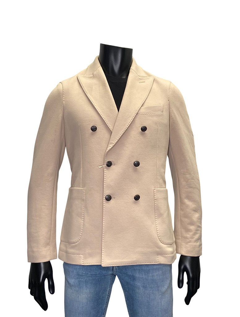 STRETCH DB JERSEY BLAZER - CIRCOLO