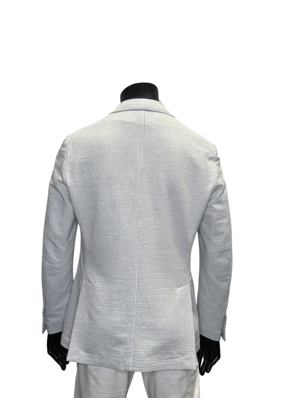 STRETCH SEERSUCKER BLAZER - FRADI