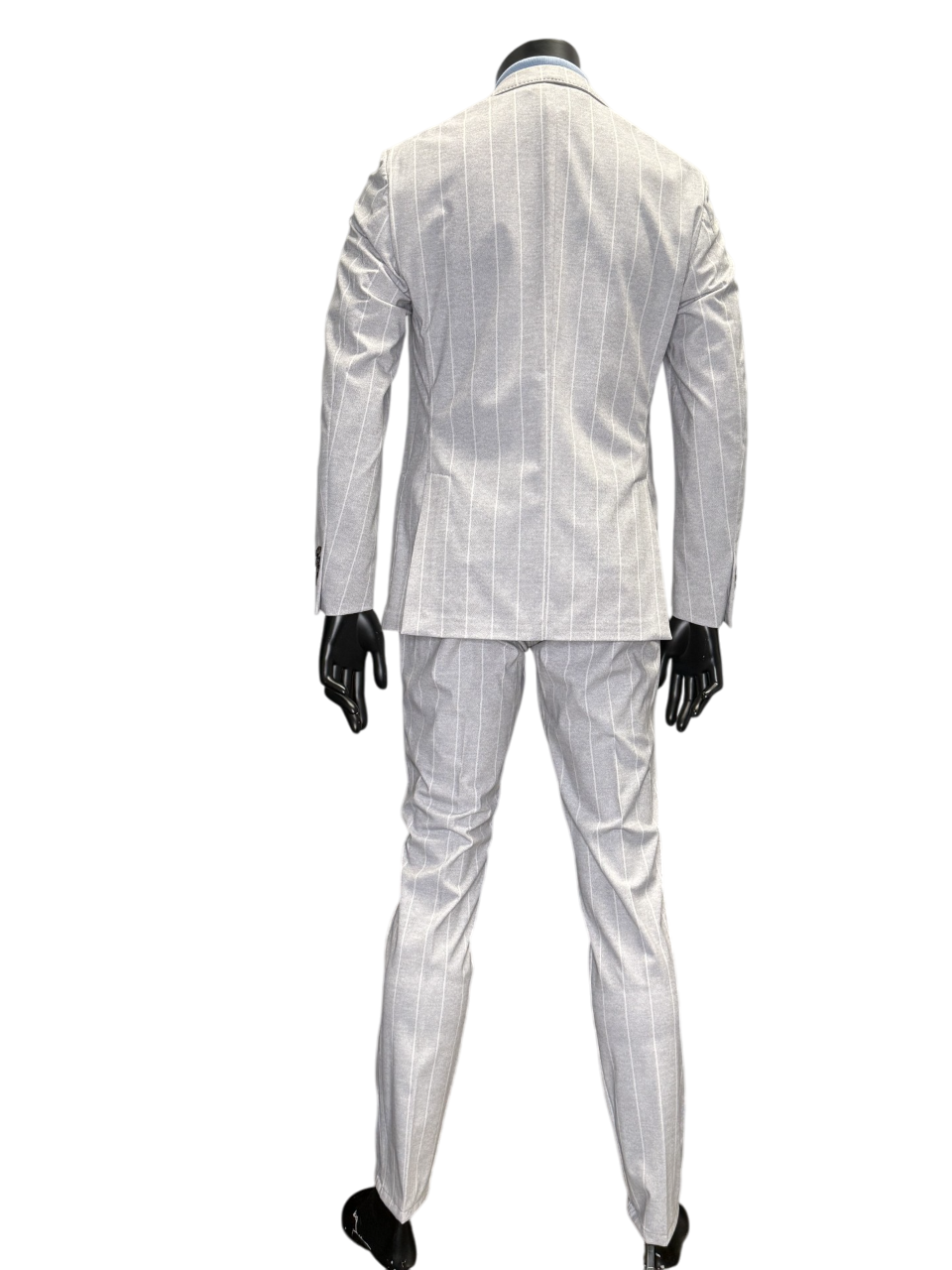 STRIPE TECH STRETCH SUIT - FRADI